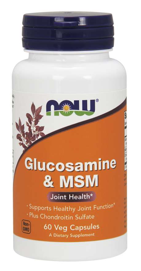 Now Glucosamine & MSM 60 Veg Capsules
